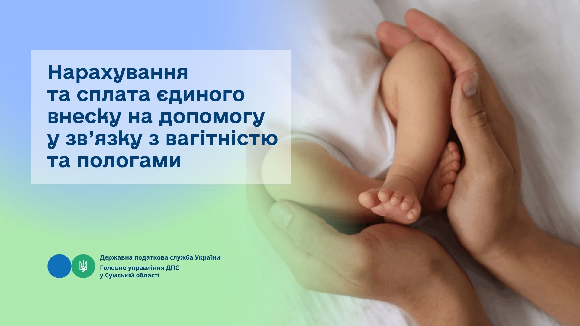 Нарахування та сплата єдиного внеску на допомогу у зв’язку з вагітністю та пологами