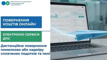Дистанційне повернення коштів: алгоритм дій платника  в Електронному кабінеті