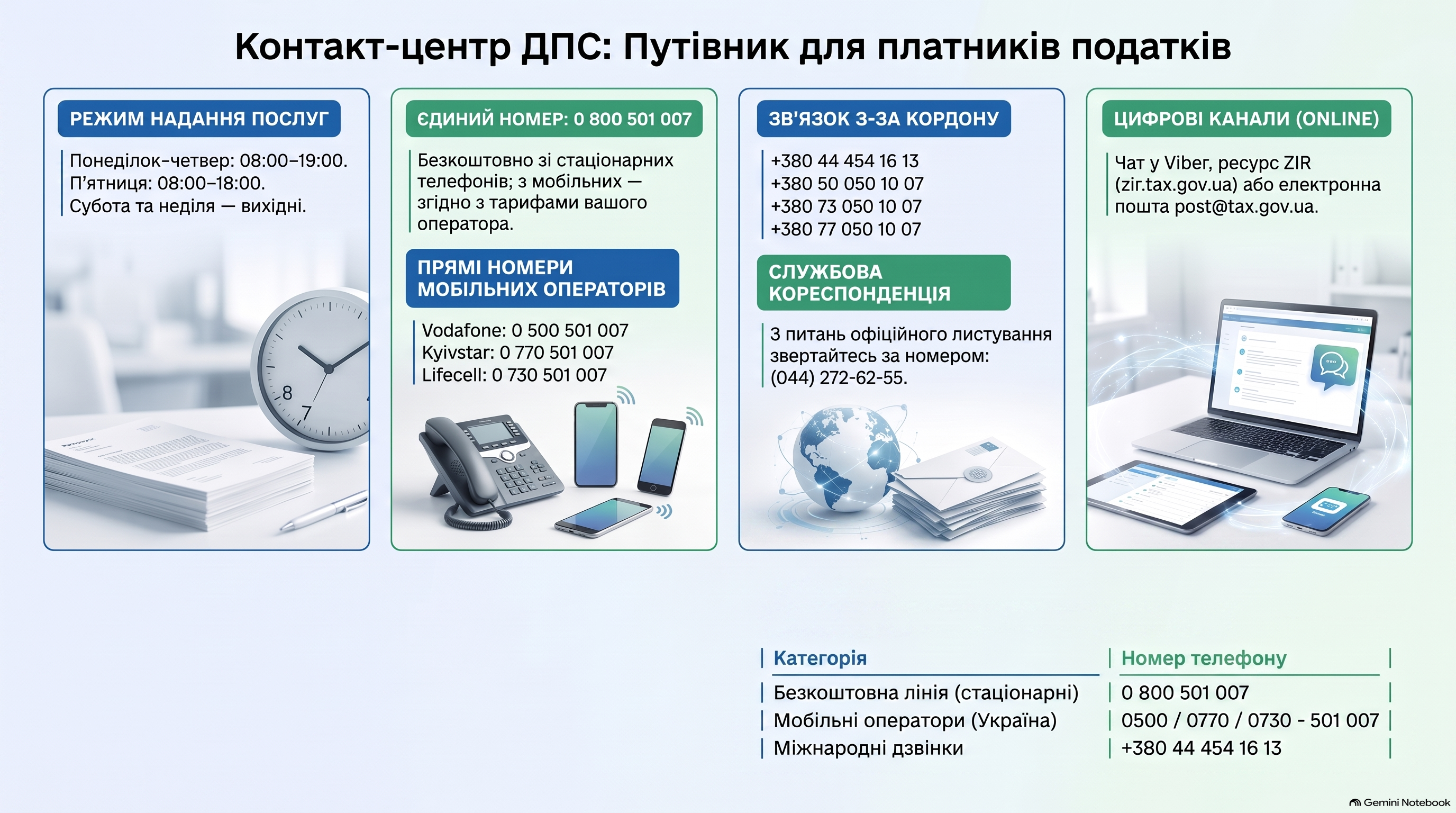 Контакт-центр ДПС: якісні консультації для платників податків області