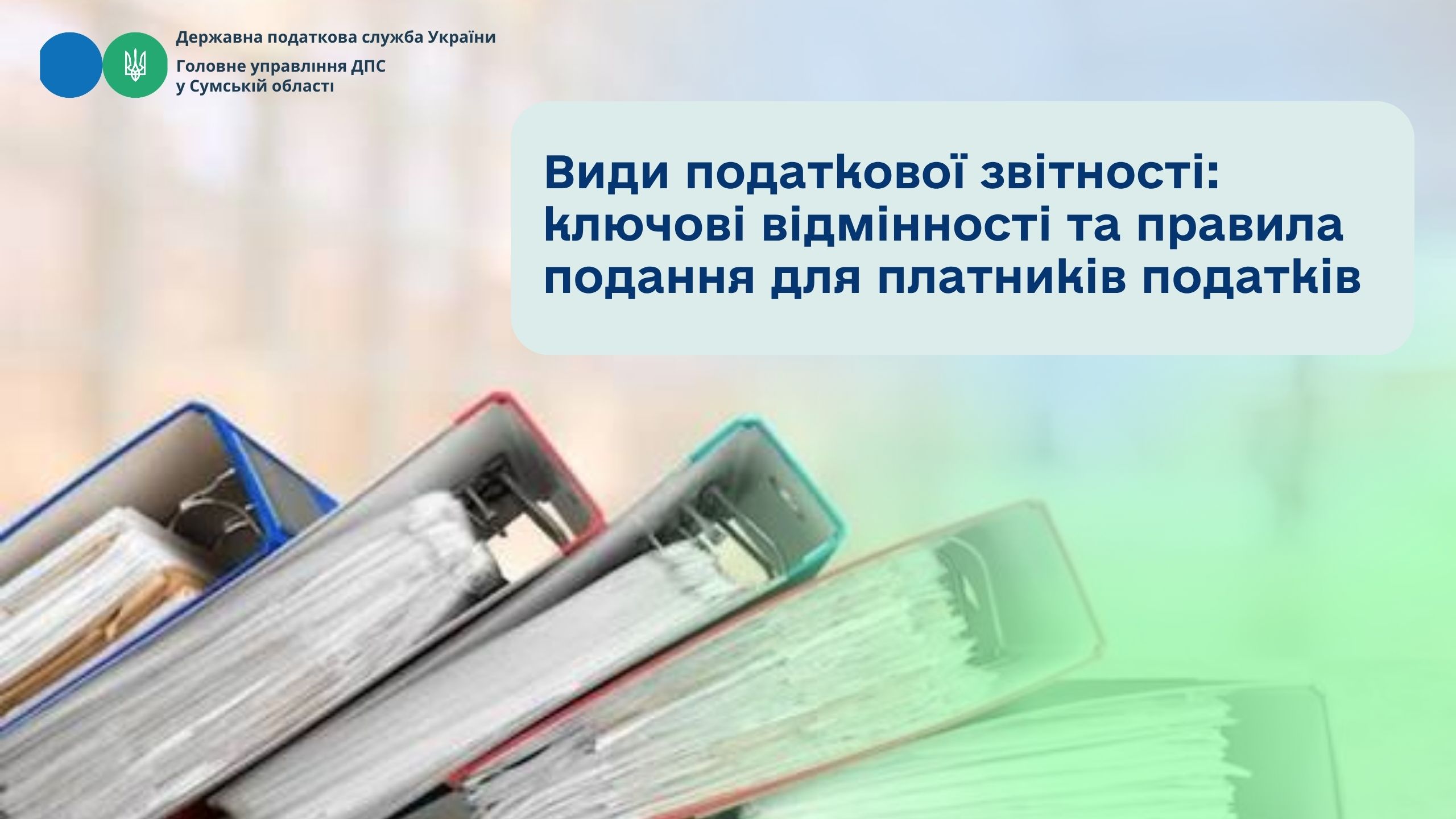 Види податкової звітності: ключові відмінності та правила подання для платників податків